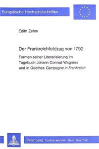 Der Frankreichfeldzug Von 1792