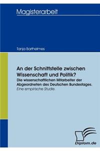 An der Schnittstelle zwischen Wissenschaft und Politik?