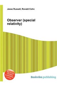 Observer (Special Relativity)