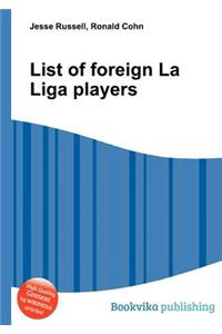 List of Foreign La Liga Players