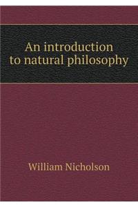 An Introduction to Natural Philosophy