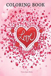 Love Coloring Book