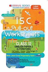 Oswaal ISC Pullout Worksheet Class 11 + 12 English Paper- 2 Literature Book (For March 2020 Exam)