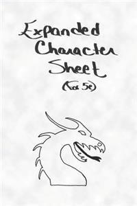Expanded Character Sheet (for 5e)