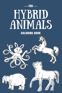 The HYBRID ANIMALS coloring book