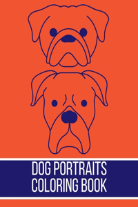 Dog Portraits Coloring Book