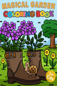 Magical Garden Coloring Book For Kids
