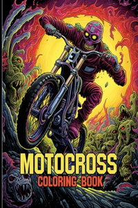 Motocross Coloring Book