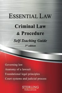 Criminal Law & Procedure