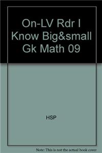 On-LV Rdr I Know Big&small Gk Math 09