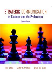 Strategic Communication in Business and the Professions