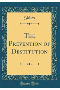 The Prevention of Destitution (Classic Reprint)