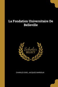 Fondation Universitaire De Belleville