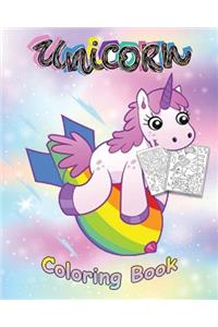 Unicorn Coloring Book - Activity Book for Kids, Awesome Coloring Book for Girls and Boys