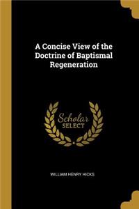 A Concise View of the Doctrine of Baptismal Regeneration