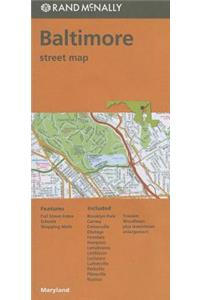 Rand McNally Baltimore, Maryland Street Map