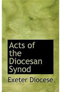 Acts of the Diocesan Synod