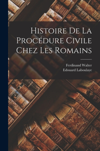 Histoire De La Procédure Civile Chez Les Romains