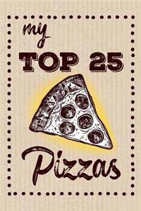 My Top 25 Pizzas