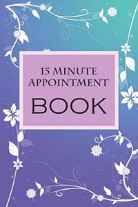 15 Minute Appointment Book