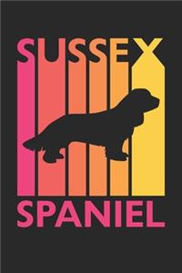 Sussex Spaniel Journal - Vintage Sussex Spaniel Notebook - Gift for Sussex Spaniel Lovers