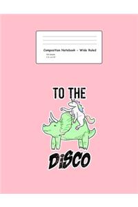 Composition Notebook - Wirde Ruled