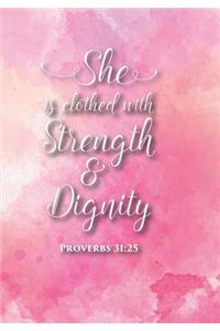 She Is Clothed With Strength and Dignity