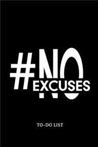 #NoExcuses To-Do List