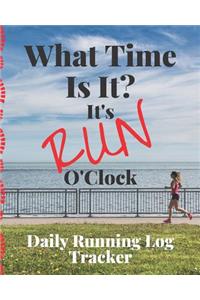 Run O'Clock Daily Running Log Tracker