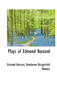 Plays of Edmond Rostand