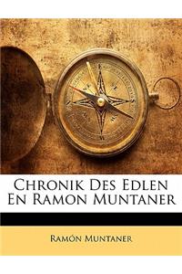 Chronik Des Edlen En Ramon Muntaner