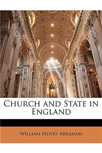 Church and State in England
