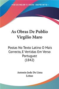 As Obras De Publio Virgilio Maro