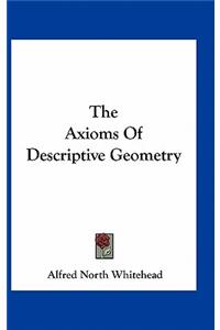 Axioms Of Descriptive Geometry