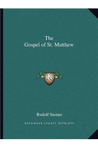 Gospel of St. Matthew