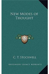 New Modes of Thought