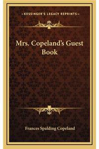 Mrs. Copeland's Guest Book