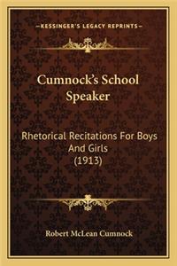 Cumnock's School Speaker