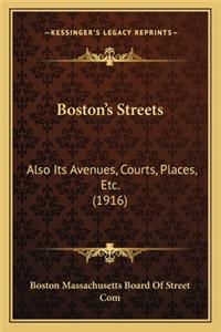 Boston's Streets