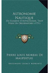 Astronomie Nautique