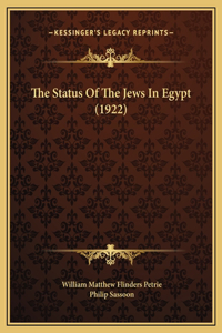 The Status Of The Jews In Egypt (1922)