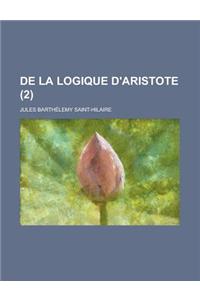 de la Logique D'Aristote (2)