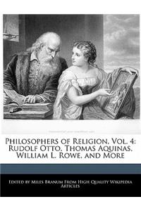 Philosophers of Religion, Vol. 4