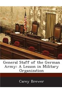 General Staff of the German Army