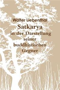 Satkarya in der Darstellung seiner buddhistischen Gegner