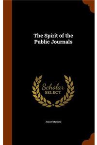 Spirit of the Public Journals