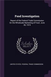 Food Investigation