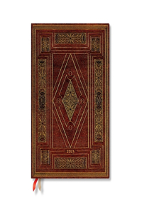First Folio (Shakespeare’s Library) Ultra 13-month Teacher's Planner Softcover Flexi Dayplanner 2025 (Elastic Band Closure)