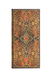 Fire Flowers Unlined Hardcover Journal