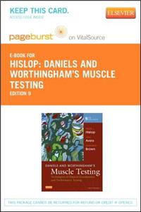 Daniels and Worthingham's Muscle Testing - Elsevier eBook on Vitalsource (Retail Access Card)